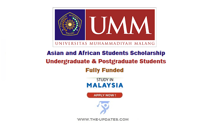 Asian and African Students Scholarship at University of Muhammadiyah Malang 2022