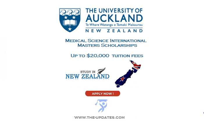 School of Medical Sciences International Masters Scholarship in New Zealand 2022-23