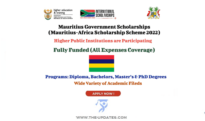 Mauritius Africa Scholarship Scheme for Undergraduate and Postgraduate Studies