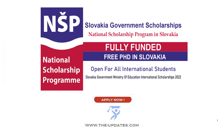 Slovakian Government National Scholarship for International Students and Researchers 2023