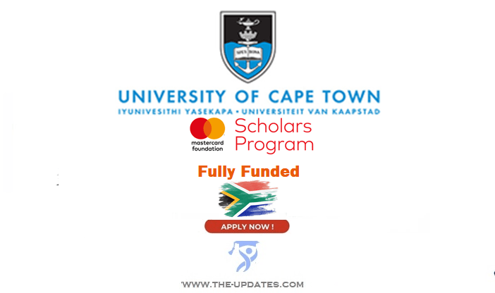 Mastercard Foundation Scholars Program for African Students at UCT 2022-23