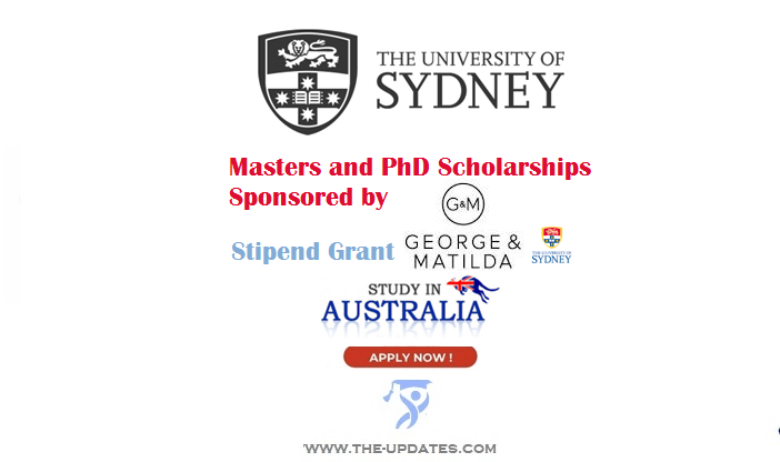The George and Matilda Harris Scholarship at the University of Sydney 2022-2023