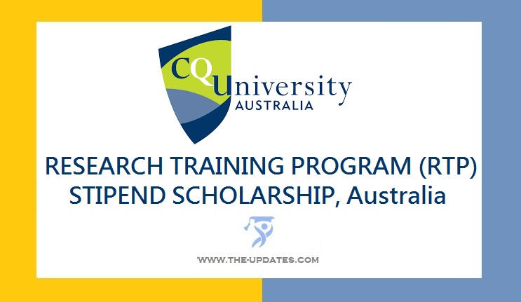 RESEARCH TRAINING PROGRAM (RTP) STIPEND SCHOLARSHIP, Australia