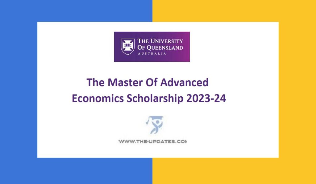 The Master Of Advanced Economics Scholarship 2023-24