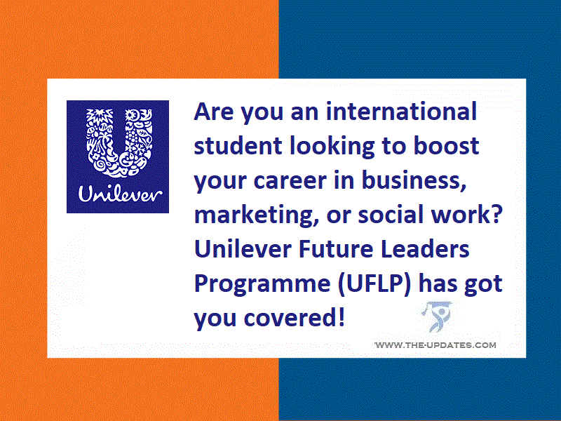 Unilever Future Leaders Internship Programme 2023