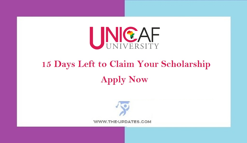 15 Days Left to Claim Your Scholarship, 2023 UNICAF