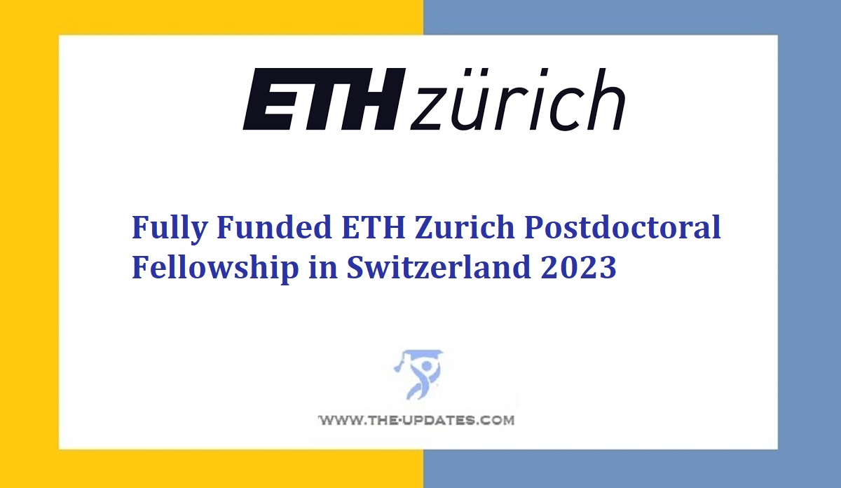 phd funding eth zurich