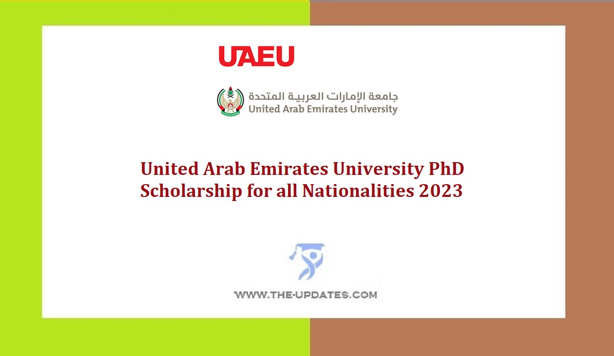 uaeu phd admission deadline 2023