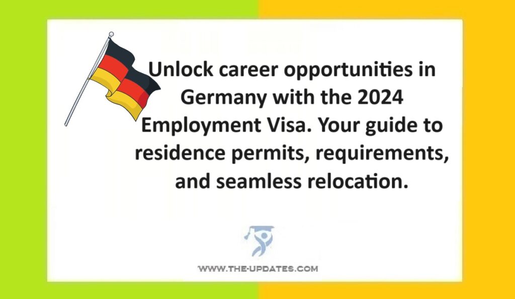 German Employment Visa 2024