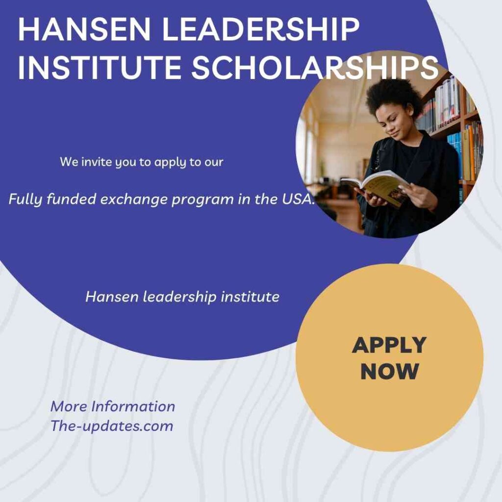 Hansen leadership institute Master Scholarships in USA, 2024