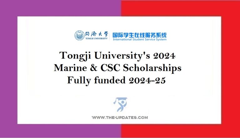 Tongji University S 2024 Marine CSC Scholarships Fully Funded 2024 25   Tongji Universitys 2024 Marine CSC Scholarships. Fully Funded 2024 25 768x443 