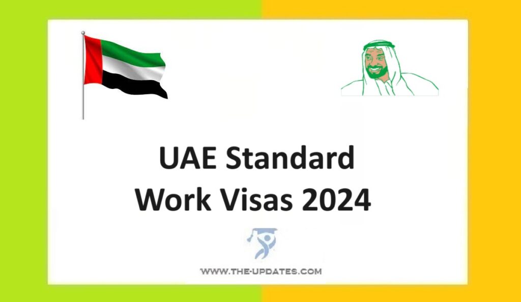 UAE Standard Work Visas 2024