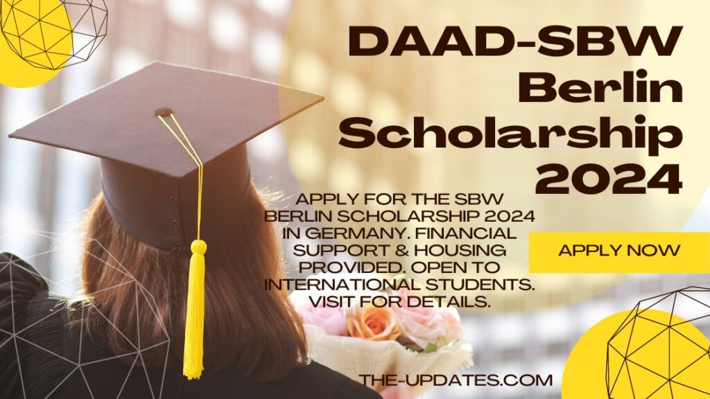 DAAD-SBW Berlin Scholarship 2024