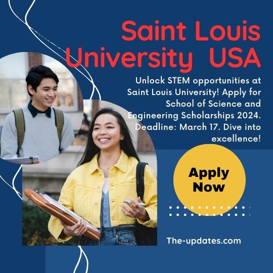 Saint Louis University (SLU) Engineering Scholarships, 2024 USA