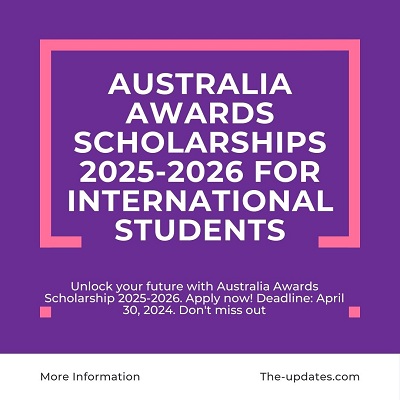 Australia Awards Scholarship 2025-2026