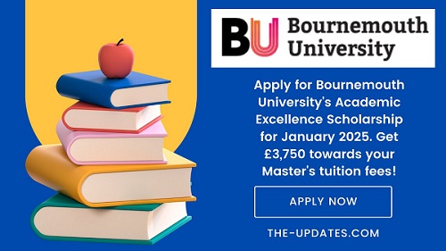 Academic Excellence Scholarship 2025 in UK Bournemouth University 
