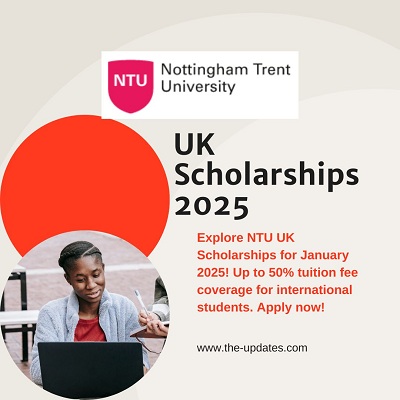 Explore NTU UK Scholarships 2025