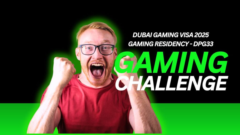 Dubai Gaming Visa 2025 Gaming Residency - DPG33